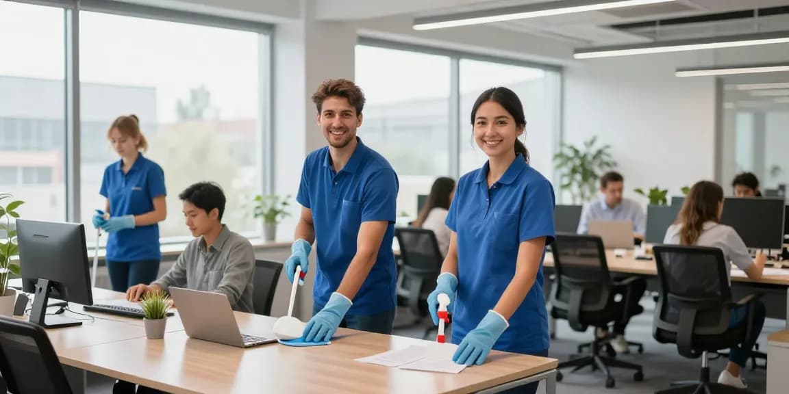 Büroreinigung Gelsenkirchen von lokalem Dienstleister für professionelle Reinigung in Büros.