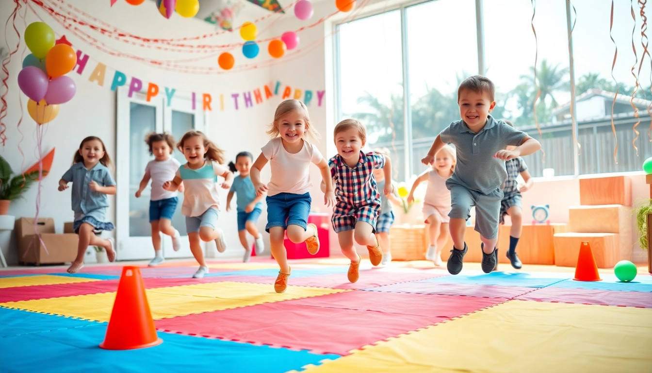 Die Kinder haben eine grossartige Zeit bei Bewegungsspielen, hier klicken und informieren fuer weitere Ideen.