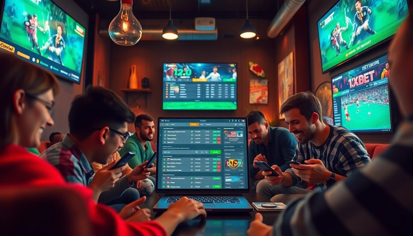 Dynamic visualization of trang cá cược bóng đá with engaging betting interfaces and enthusiastic players.