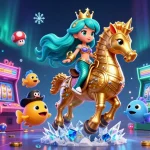 Engage the thrill of gaming with rokok88 link login and vibrant slot machines in a dynamic 3D scene.
